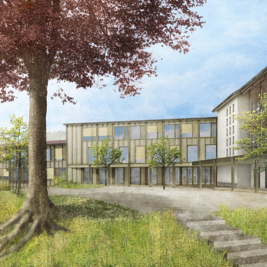 Erweiterungsbau Schule Oberhofen