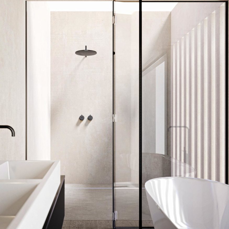 Badszene - Licht & Schatten